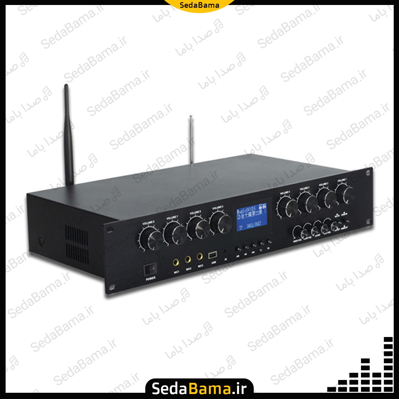 آمپلی فایر اهمی شوک SHOCK PA-8280