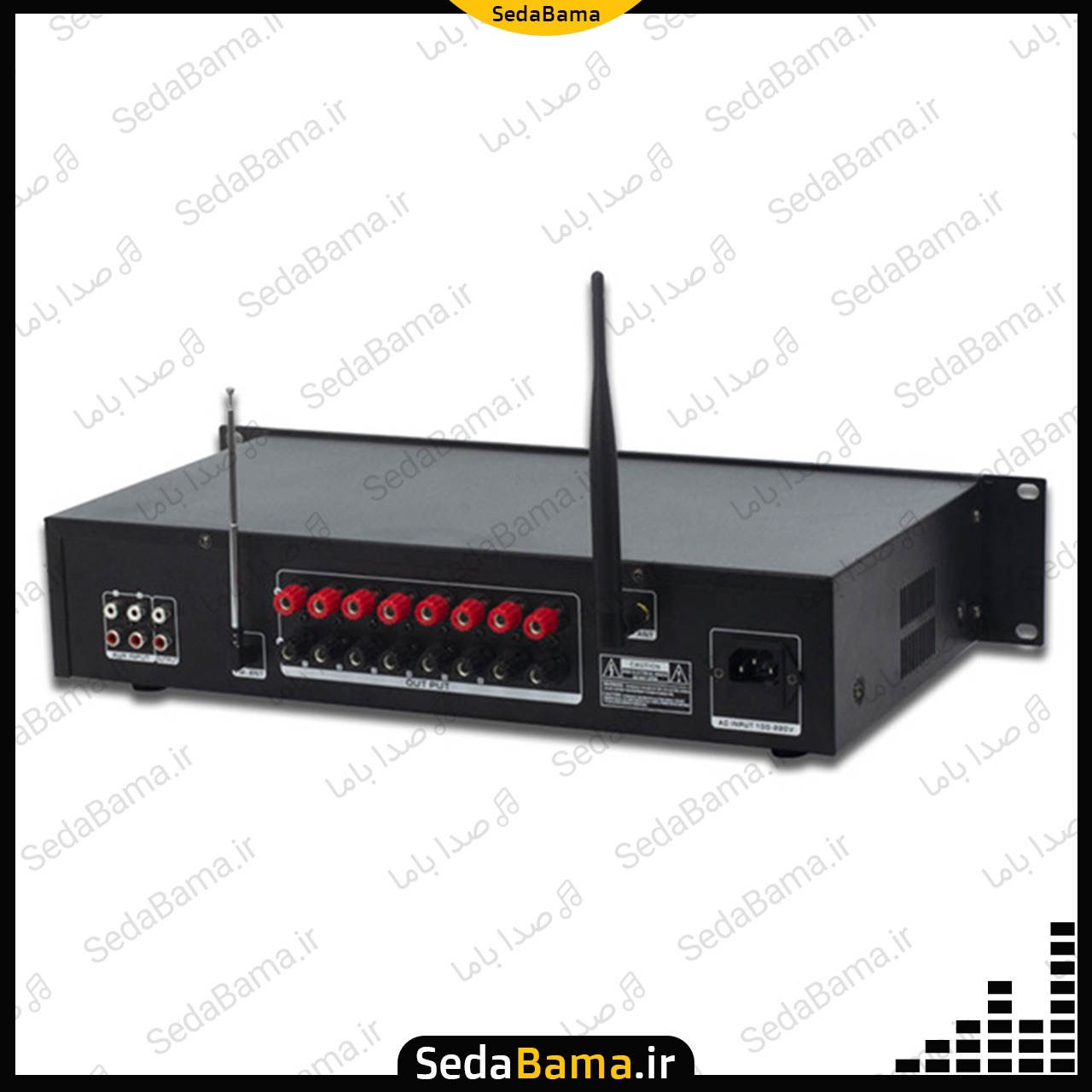 آمپلی فایر اهمی شوک SHOCK PA-8280 - Image 3
