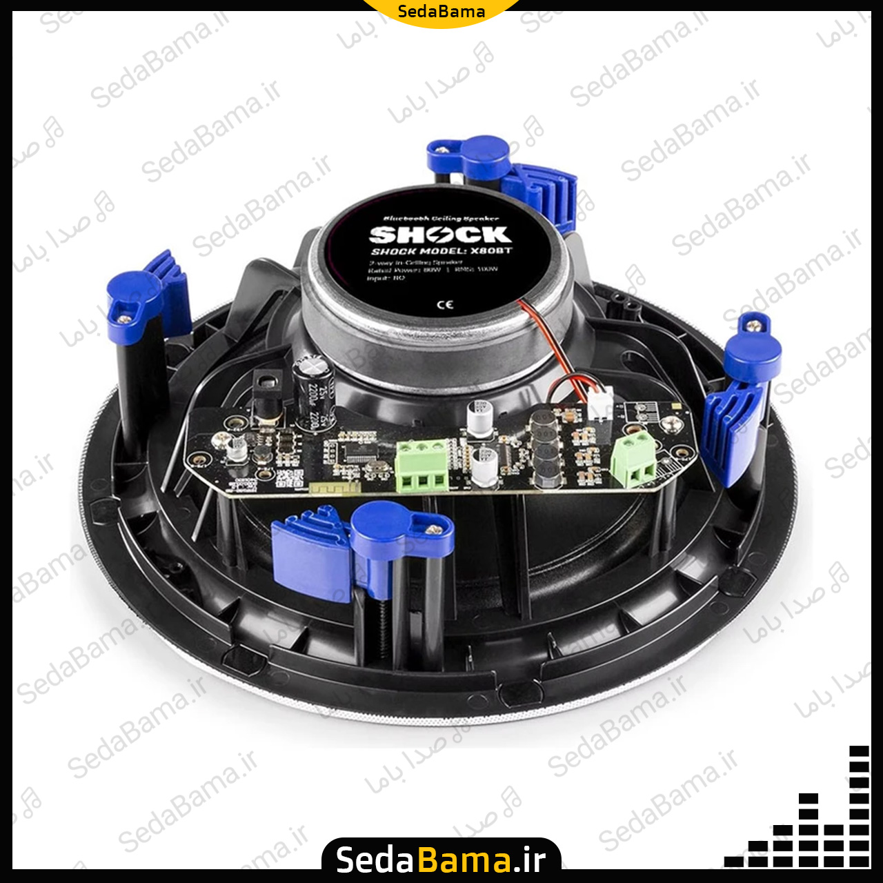 پکیج اسپیکر سقفی بلوتوثی شوک SHOCK X80BT